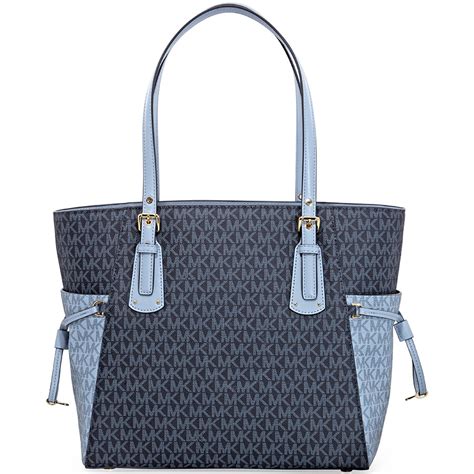 michael kors admiral blue purse